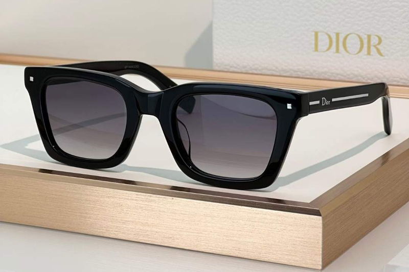 Line S1F Sunglasses Black Gradient Gray