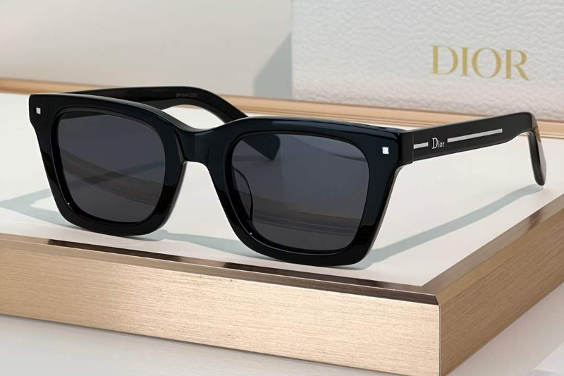 Line S1F Sunglasses Black Gray
