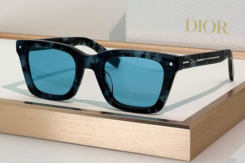 Line S1F Sunglasses Blue Tortoise Blue