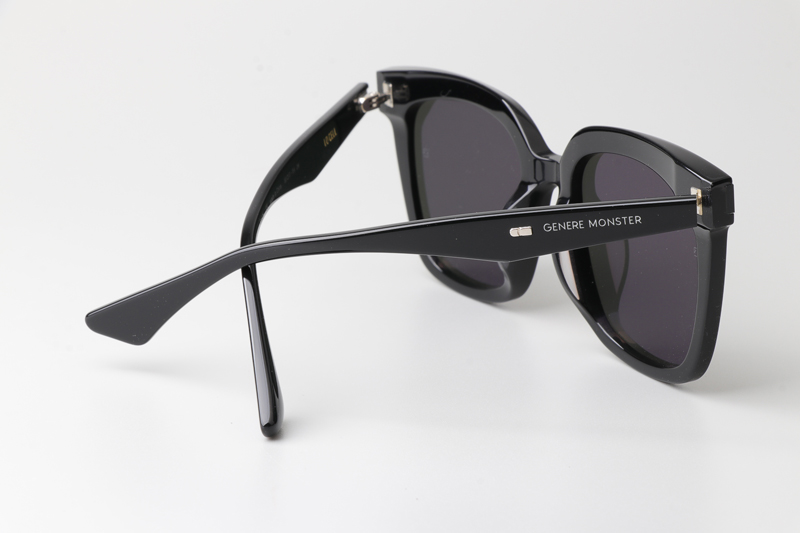 Locell Sunglasses Black Gray