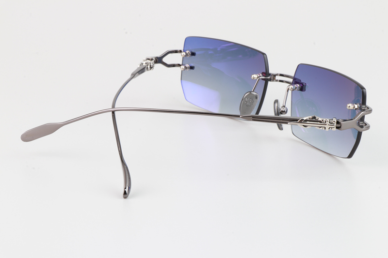 Lordie Sunglasses Gunmetal Gradient Gray