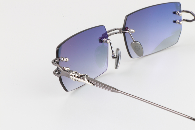 Lordie Sunglasses Gunmetal Gradient Gray