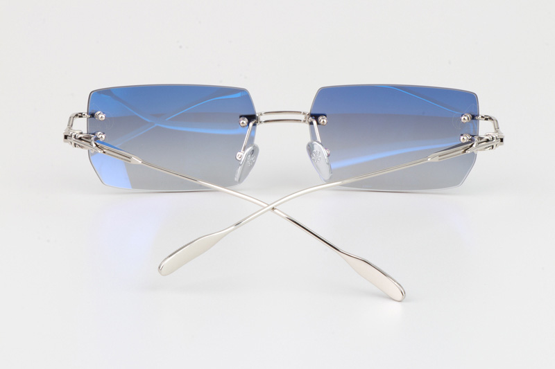 Lordie Sunglasses Silver Gradient Gray