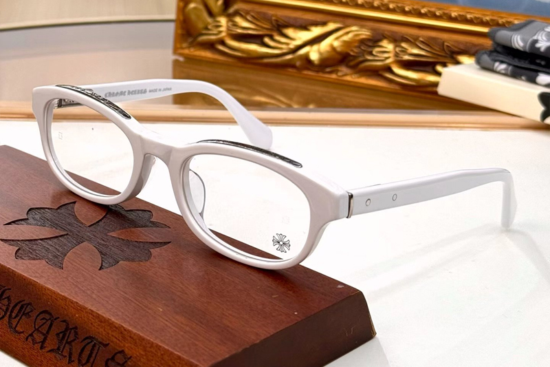 Lowrider Eyeglasses White