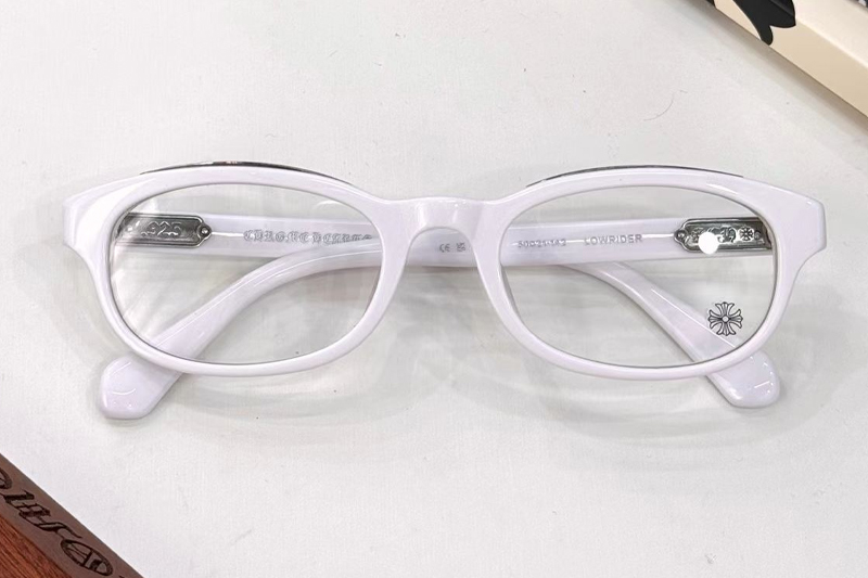 Lowrider Eyeglasses White