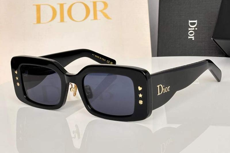 Lucky Charms S1I Sunglasses Black Blue