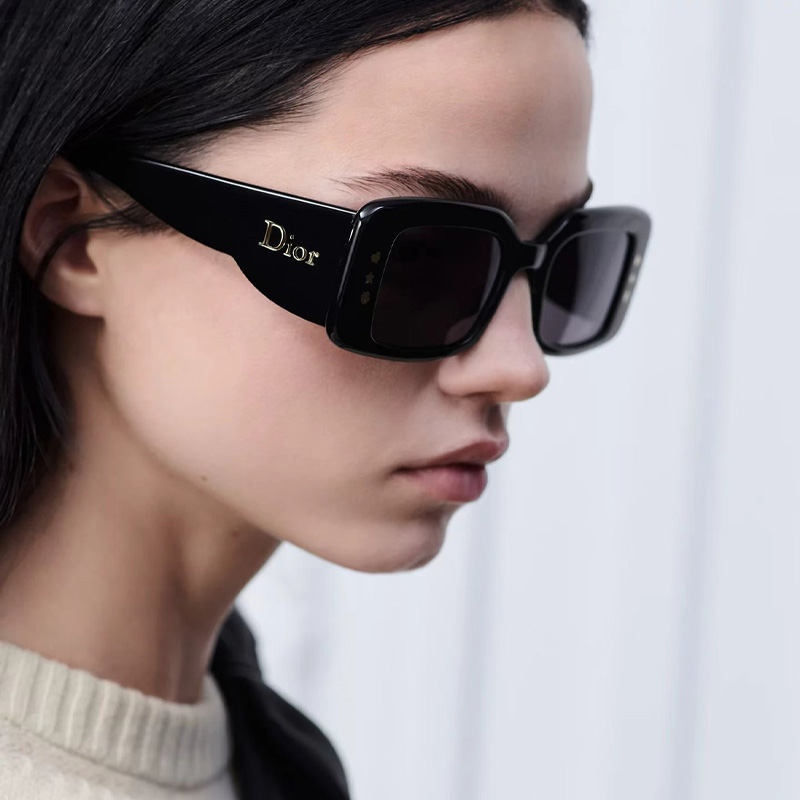 Lucky Charms S1I Sunglasses Black Gray
