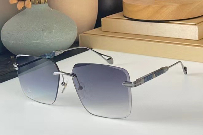 MBH G-TU-Z20 Sunglasses In Gunmetal Gradient Grey