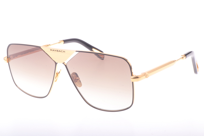 MBH THE LINEART II Sunglasses In Gold Gradient Brown