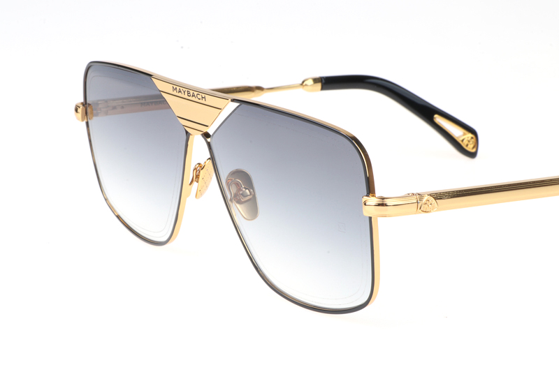 MBH THE LINEART II Sunglasses In Gold Gradient Grey