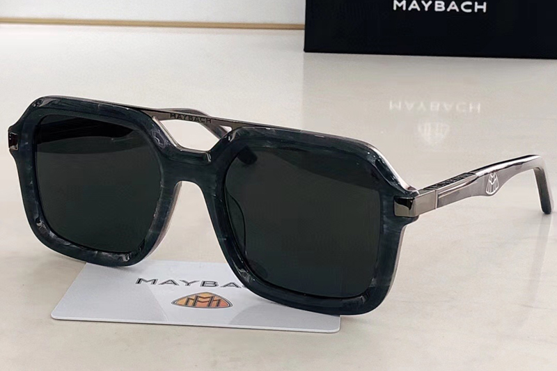 MBH THE MADE Sunglasses In Green Silver