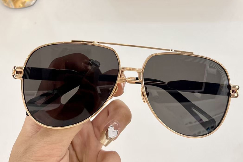 MBH THE WEN Sunglasses In Gold Grey