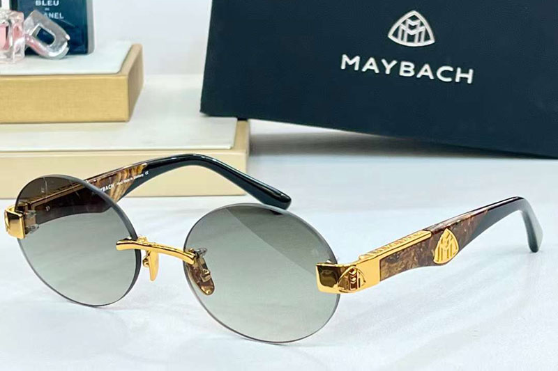 MBH The Magic II Sunglasses Gold Tortoise Gradient Grey