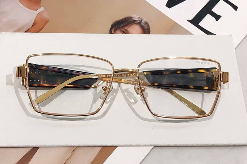 MU54WS Sunglasses Gold Clear