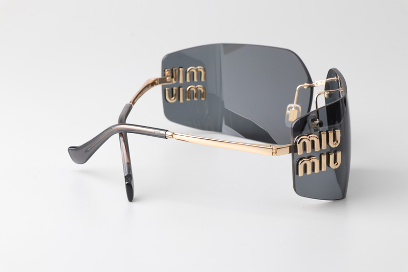 MU54YS Sunglasses Gold Gray