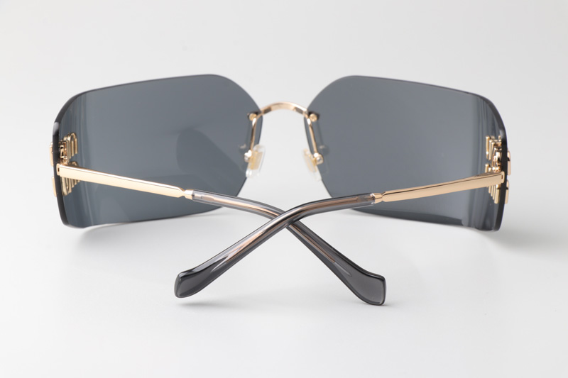MU54YS Sunglasses Gold Gray