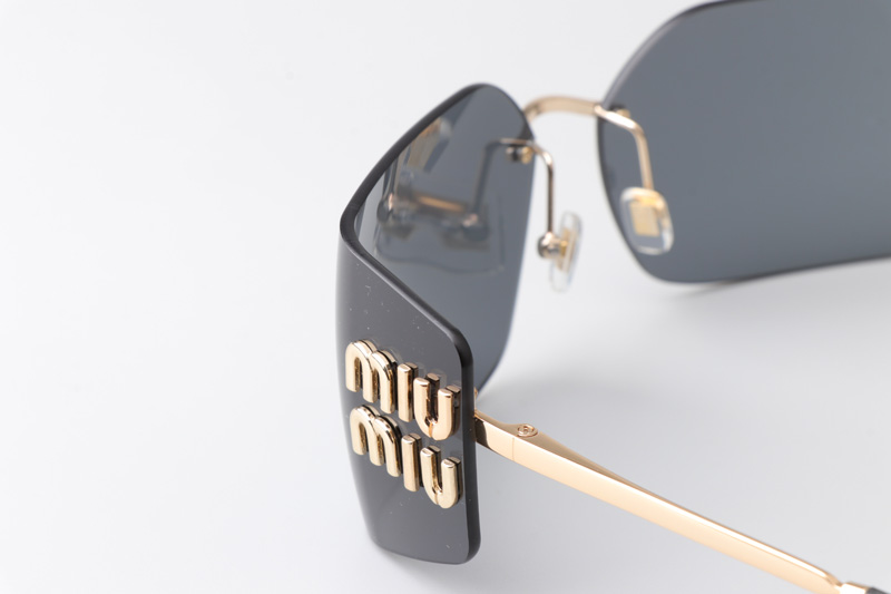 MU54YS Sunglasses Gold Gray