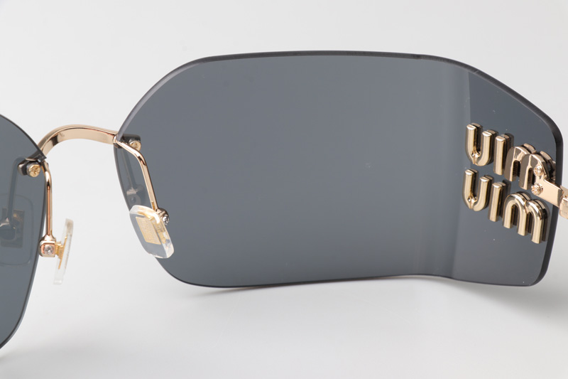 MU54YS Sunglasses Gold Gray