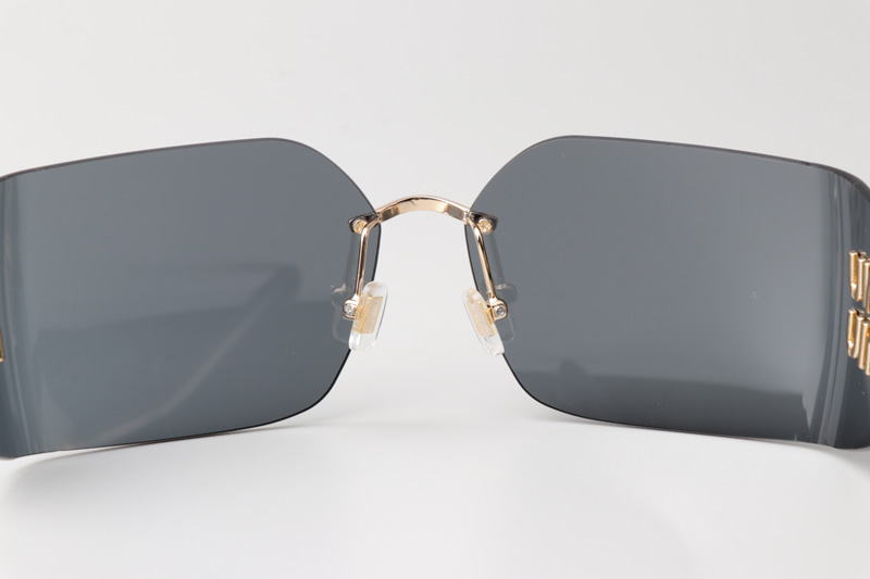 MU54YS Sunglasses Gold Gray