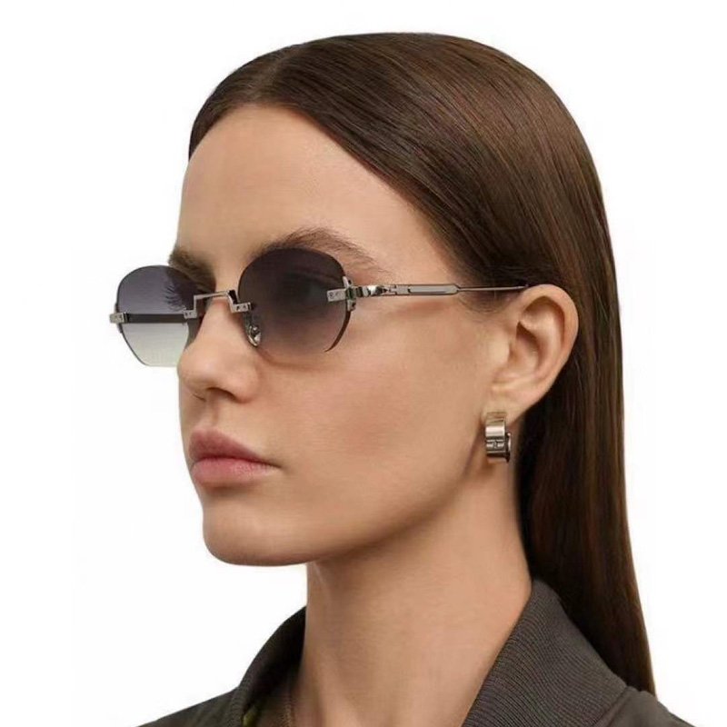 Marshall Sunglasses Silver Gradient Gray