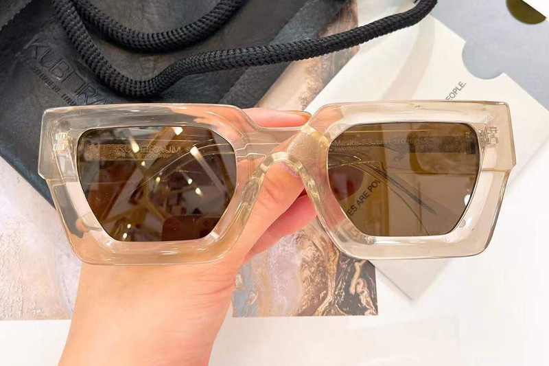 Maske F3 Sunglasses Transparent Brown Brown