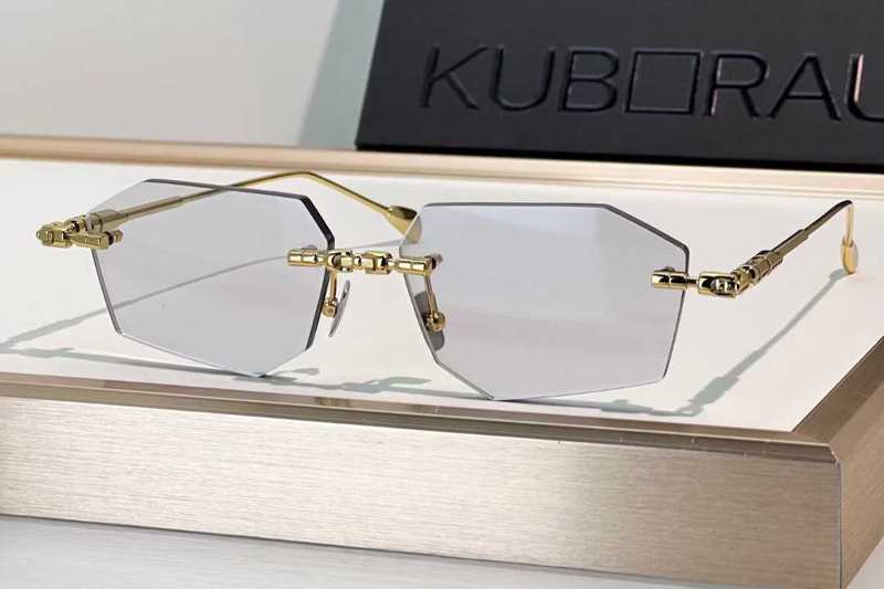 Maske H63 Sunglasses Gold Light Gray