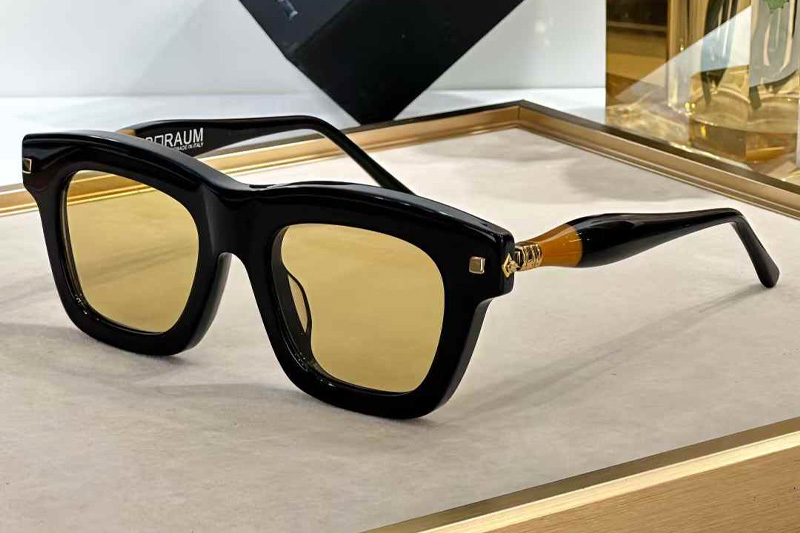 Maske J2 Sunglasses Black Yellow