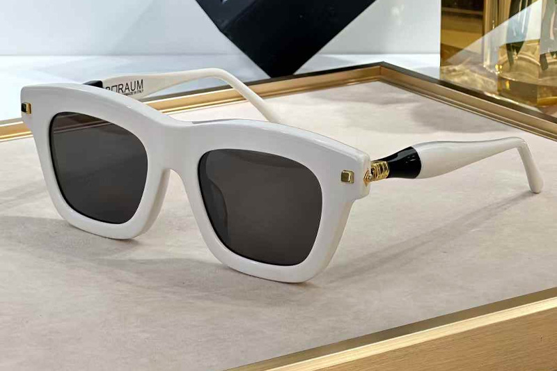 Maske J2 Sunglasses White Gray
