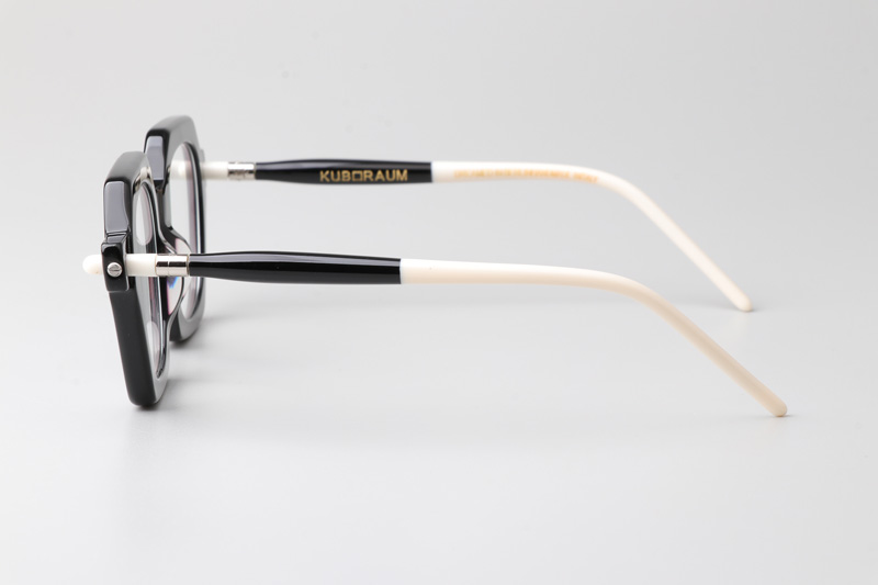 Maske P10 Eyeglasses Black White