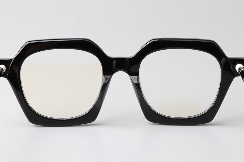 Maske P10 Eyeglasses Black White
