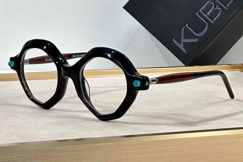 Maske P18 Eyeglasses Black Brown