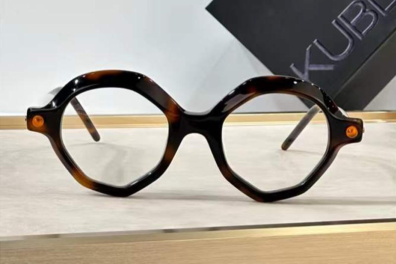 Maske P18 Eyeglasses Tortoise White