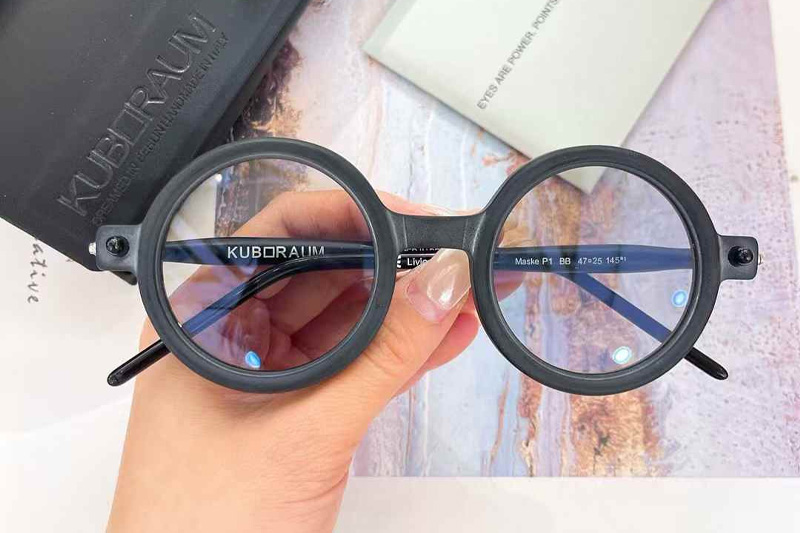Maske P1 Eyeglasses Matte Black