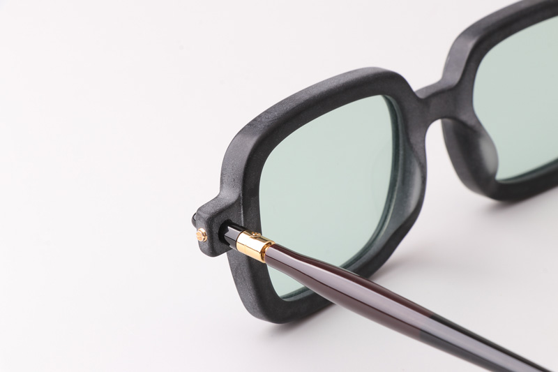 Maske P2 Sunglasses Matte Black Green