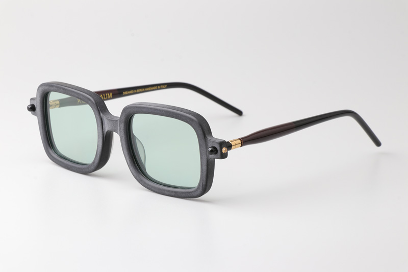 Maske P2 Sunglasses Matte Black Green