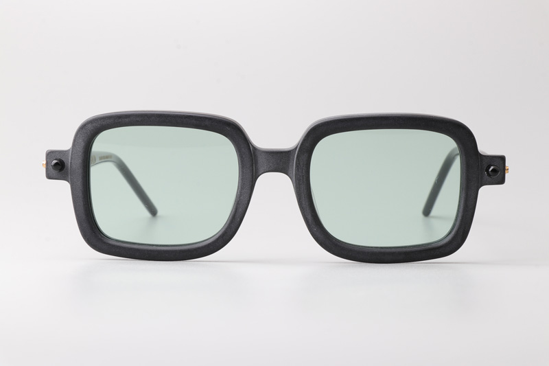 Maske P2 Sunglasses Matte Black Green