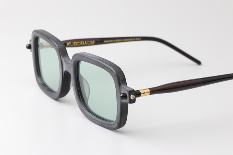 Maske P2 Sunglasses Matte Black Green