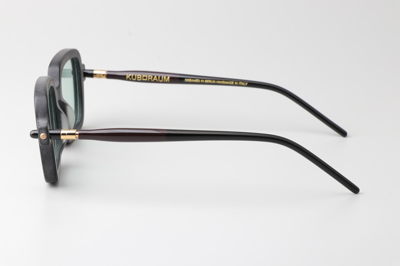 Maske P2 Sunglasses Matte Black Green