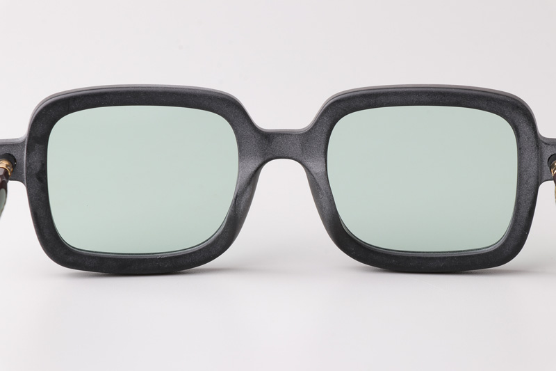 Maske P2 Sunglasses Matte Black Green
