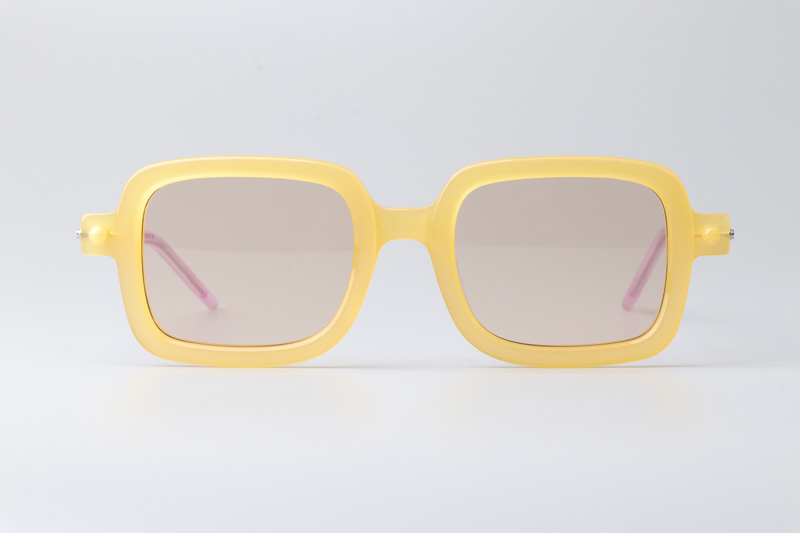 Maske P2 Sunglasses Yellow Light Brown