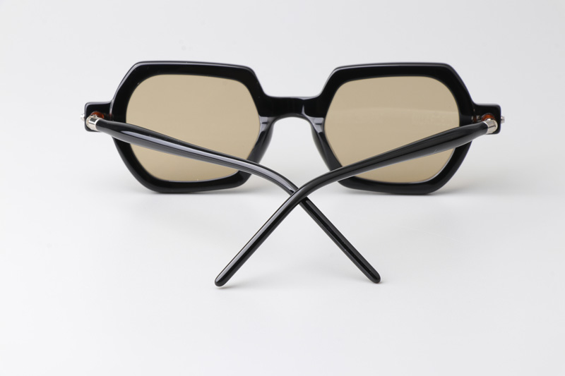 Maske P3 Sunglasses Black Light Brown