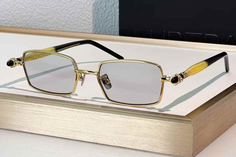 Maske P73 Sunglasses Gold Light Gray