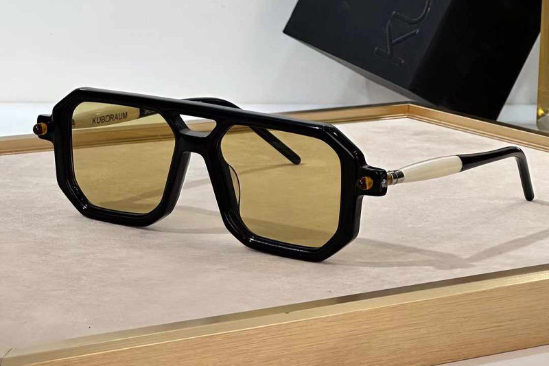 Maske P8 Sunglasses Black White Brown
