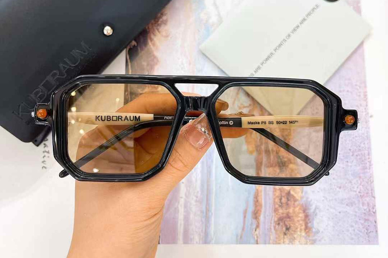 Maske P8 Sunglasses Black White Brown
