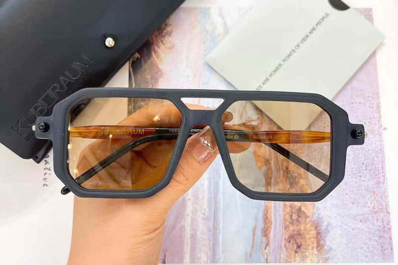 Maske P8 Sunglasses Matte Black Brown