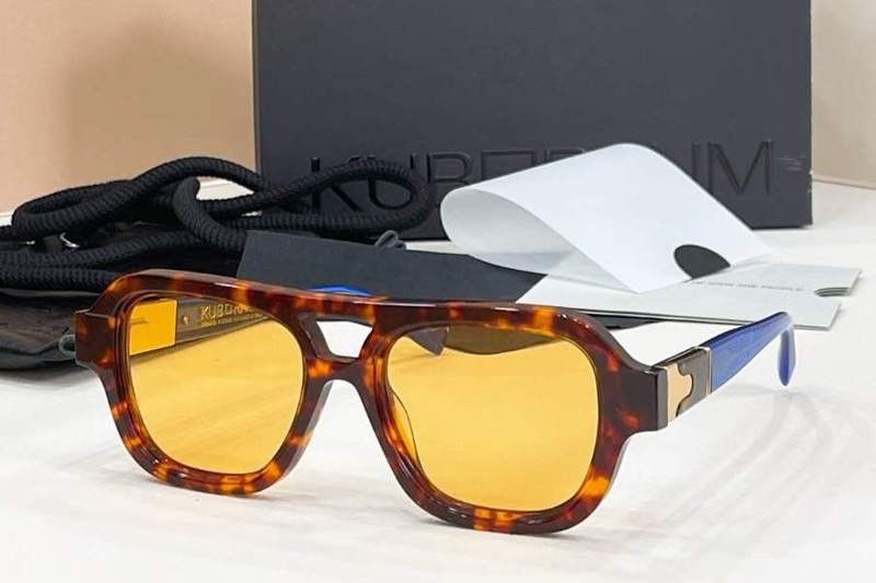 Maske S6 Sunglasses Tortoise Blue Yellow