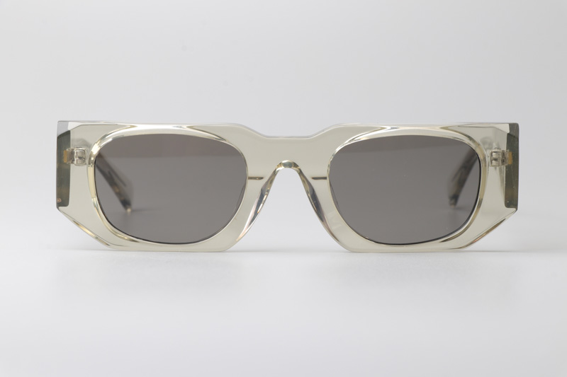 Maske U8 Sunglasses Transparent Green Gray