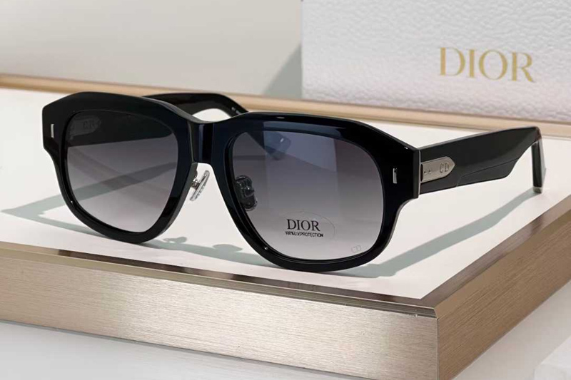 Midnight N1F Sunglasses Black Gradient Gray