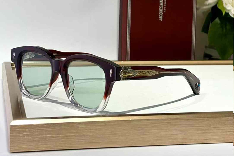 Mojave Sunglasses Red Transparent Green