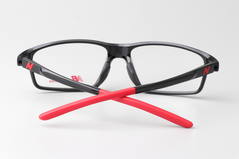 NB09166Z Eyeglasses Black Red